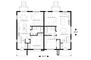 Modern Style House Plan - 6 Beds 4 Baths 3580 Sq/Ft Plan #23-2673 