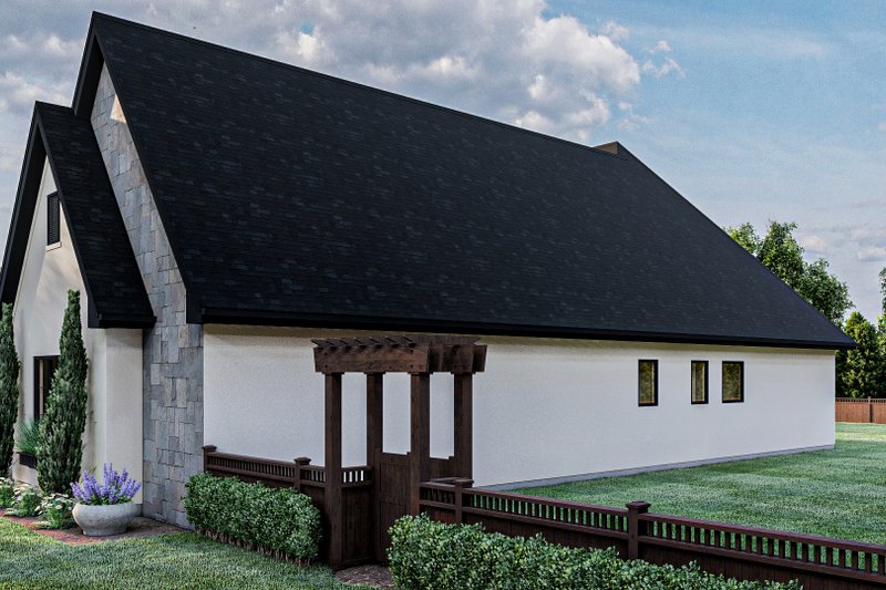 House Design - Exterior - Other Elevation 1 for Cottage House Plan #455-253 - 3 bed, 2 bath