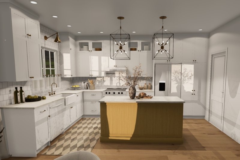 House Blueprint - Interior - Other for Country House Plan #23-2817 - 4 bed, 3 bath