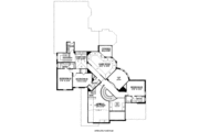 European Style House Plan - 5 Beds 5.5 Baths 5572 Sq/Ft Plan #141-228 