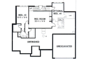 European Style House Plan - 4 Beds 4 Baths 2683 Sq/Ft Plan #67-269 