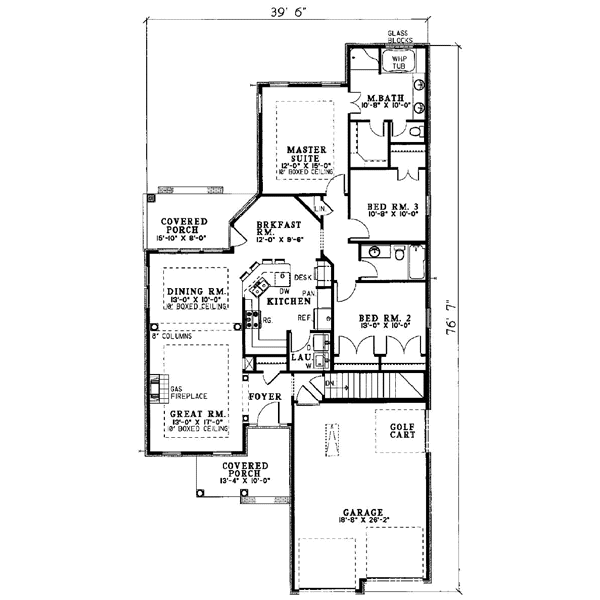 House Design - Traditional Floor Plan - Other Floor Plan #17-191