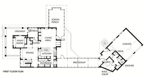 Prairie Floor Plan - Main Floor Plan #454-6