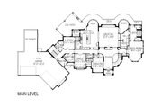 European Style House Plan - 7 Beds 5.5 Baths 9235 Sq/Ft Plan #920-63 