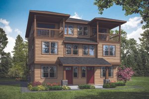 Traditional Exterior - Front Elevation Plan #124-1297