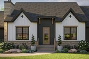 Cottage Style House Plan - 3 Beds 2 Baths 2152 Sq/Ft Plan #455-704 Exterior 