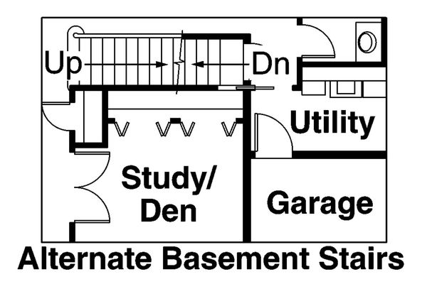Architectural House Design - Country Floor Plan - Other Floor Plan #124-604