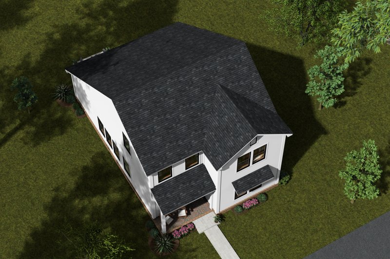 House Plan Design - Exterior - Other Elevation 4 for Cottage House Plan #513-2304 - 3 bed, 3 bath