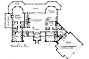 Craftsman Style House Plan - 4 Beds 4.5 Baths 4419 Sq/Ft Plan #921-10 