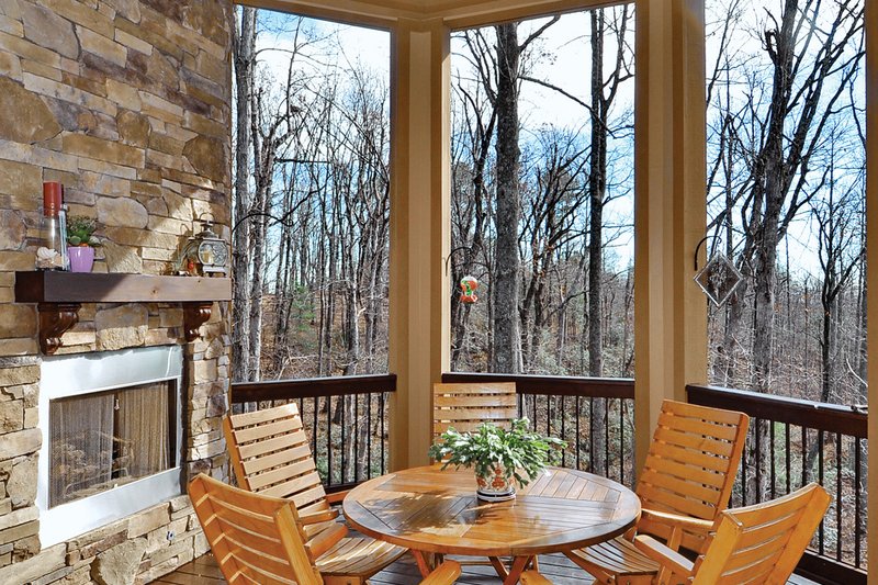 Home Plan - Exterior - Covered Porch for European House Plan #929-21 - 4 bed, 3.5 bath