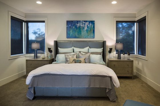 Interior - Master Bedroom for Contemporary House Plan #48-651 - 4 bed, 4.5 bath