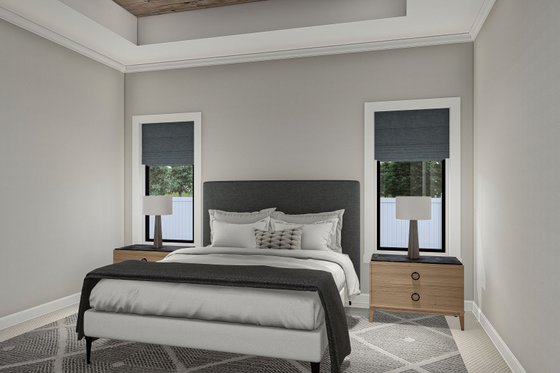 Interior - Bedroom for Traditional House Plan #455-221 - 3 bed, 2 bath