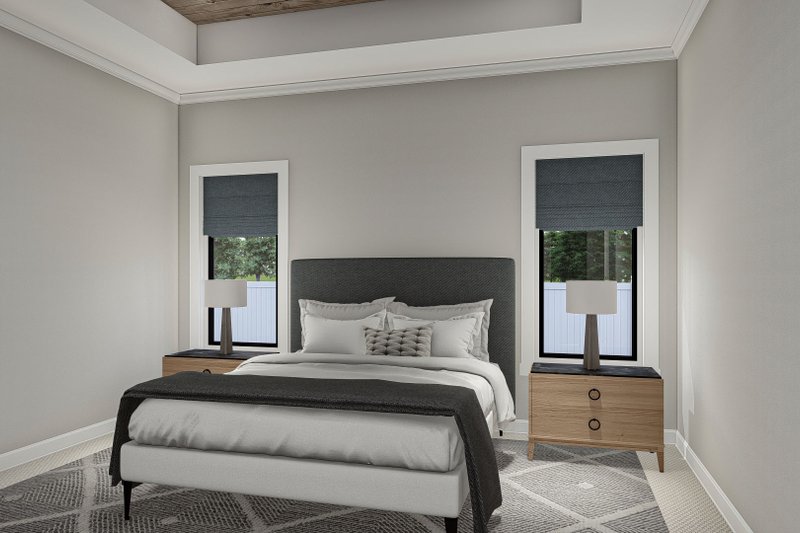 Architectural House Design - Interior - Bedroom for Traditional House Plan #455-221 - 3 bed, 2 bath