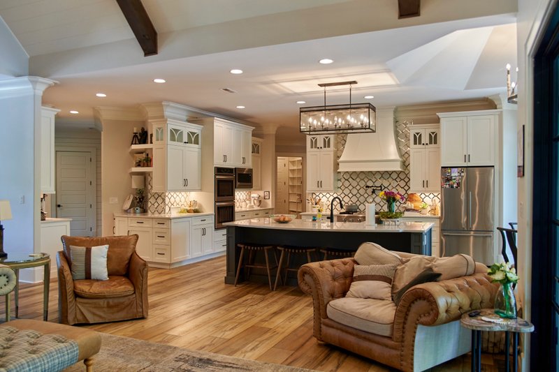 Architectural House Design - Interior - Family Room 1 for Craftsman House Plan #54-550 - 3 bed, 3.5 bath