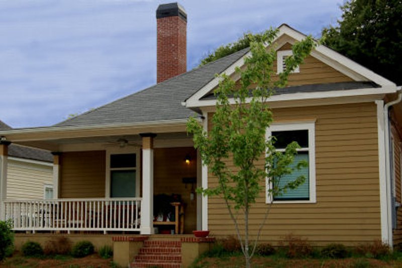 Architectural House Design - Cottage Exterior - Front Elevation Plan #30-199