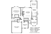Traditional Style House Plan - 4 Beds 3 Baths 2376 Sq/Ft Plan #424-48 