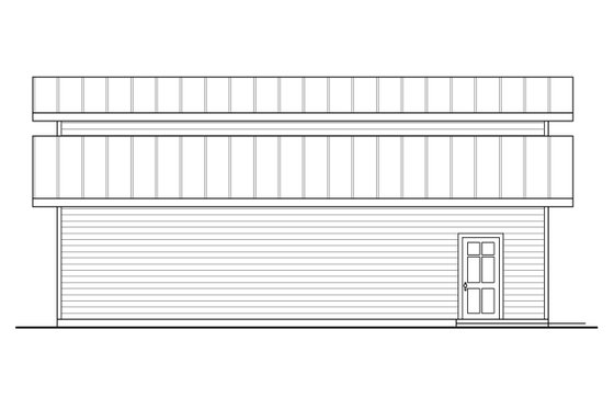 Exterior - Other Elevation for Traditional House Plan #124-1180, 0 bath
