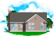 Cottage Style House Plan - 3 Beds 2 Baths 1292 Sq/Ft Plan #48-587 
