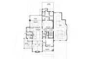 Craftsman Style House Plan - 5 Beds 5 Baths 4633 Sq/Ft Plan #1069-39 Floor 