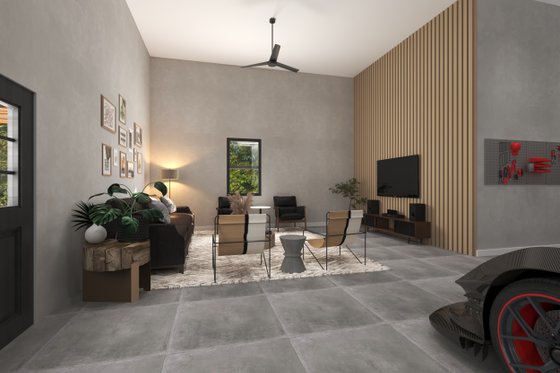 Interior - Other 15 for Barndominium House Plan #1070-173 - 2 bed, 1 bath