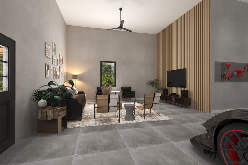 House Plan Design - Interior - Other 15 for Barndominium House Plan #1070-173 - 2 bed, 1 bath