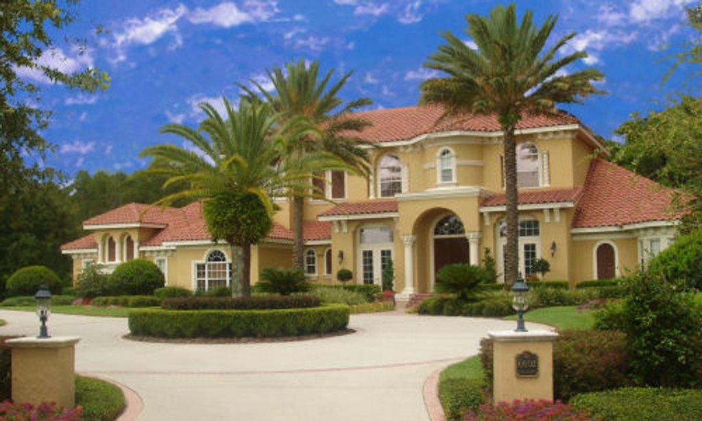 Mediterranean Style House Plan - 5 Beds 5.5 Baths 6211 Sq/Ft Plan #135
