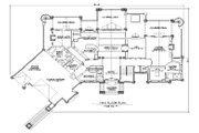 Traditional Style House Plan - 5 Beds 7.5 Baths 4125 Sq/Ft Plan #5-349 