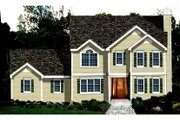 Colonial Style House Plan - 4 Beds 2.5 Baths 1948 Sq/Ft Plan #3-158 