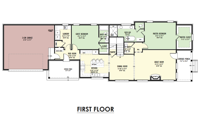 Dream House Plan - Floor Plan - Main Floor for Traditional House Plan #1092-64 - 4 bed, 3.5 bath