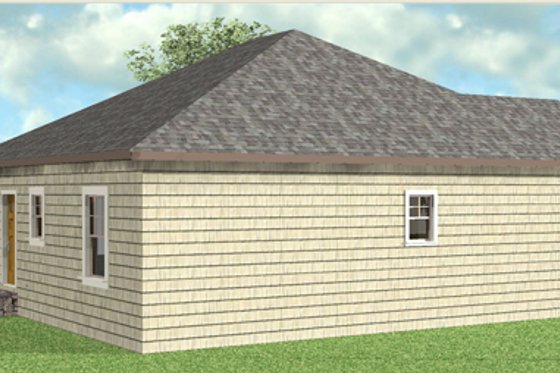 Exterior - Other Elevation for Cottage House Plan #44-178 - 2 bed, 2 bath
