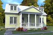Classical Style House Plan - 3 Beds 2 Baths 1686 Sq/Ft Plan #63-401 