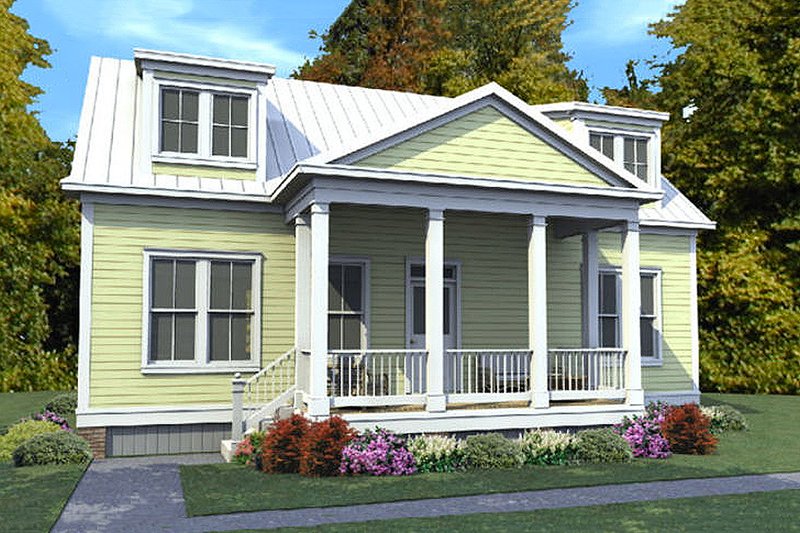 Dream House Plan - Classical Exterior - Front Elevation Plan #63-401