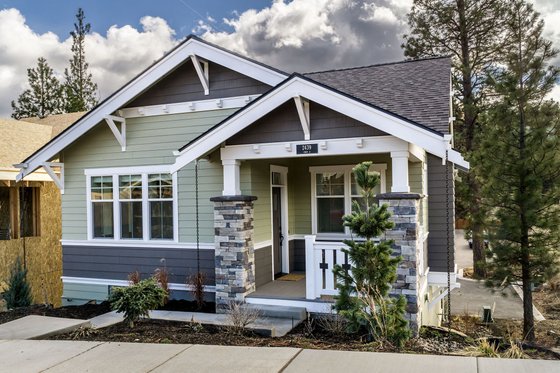 Narrow Craftsman Bungalow
