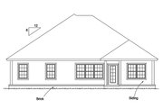 Ranch Style House Plan - 3 Beds 2.5 Baths 1709 Sq/Ft Plan #513-2173 