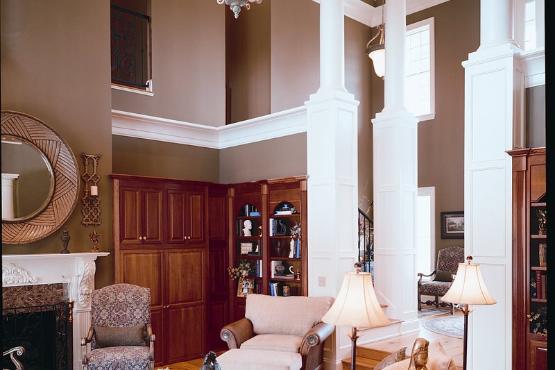Architectural House Design - Interior - Family Room 2 for Classical House Plan #45-626 - 4 bed, 4.5 bath