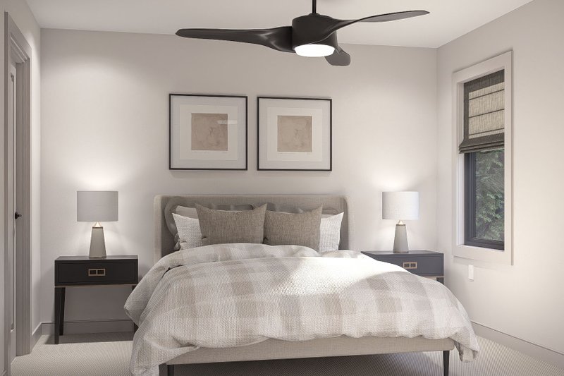 Home Plan - Interior - Master Bedroom for Traditional House Plan #455-721 - 3 bed, 2.5 bath