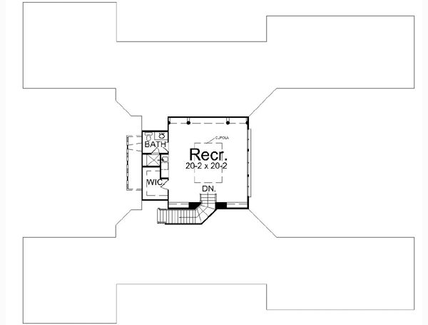 European Floor Plan - Other Floor Plan #119-145