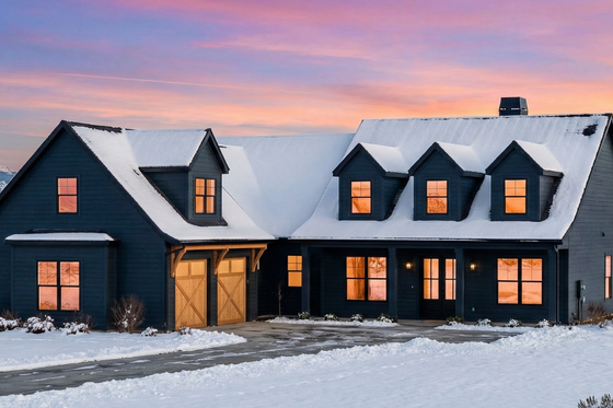 Exterior - Front Elevation 3 for Farmhouse House Plan #1096-77 - 3 bed, 2 bath