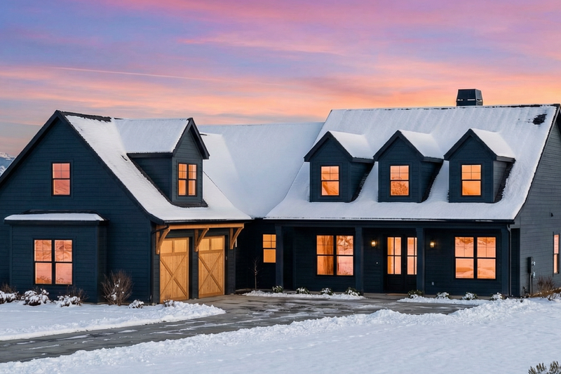 Dream House Plan - Exterior - Front Elevation 3 for Farmhouse House Plan #1096-77 - 3 bed, 2 bath