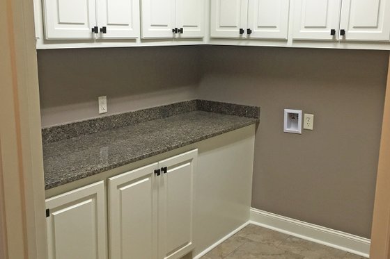Interior - Laundry for European House Plan #430-133 - 3 bed, 2.5 bath