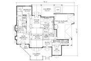 European Style House Plan - 4 Beds 3.5 Baths 3592 Sq/Ft Plan #5-398 