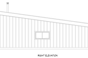 Exterior - Other Elevation 1 for Modern House Plan #932-833 - 1 bed, 1 bath