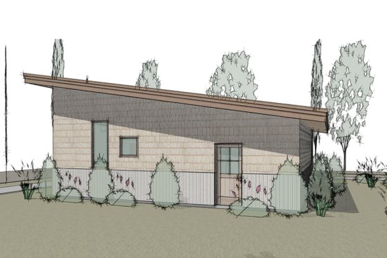 Photo 3 for Bungalow House Plan #910-4 - 1 bed, 1 bath