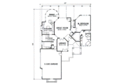 European Style House Plan - 3 Beds 3 Baths 3388 Sq/Ft Plan #67-331 