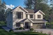 Farmhouse Style House Plan - 3 Beds 2 Baths 1516 Sq/Ft Plan #1100-36 