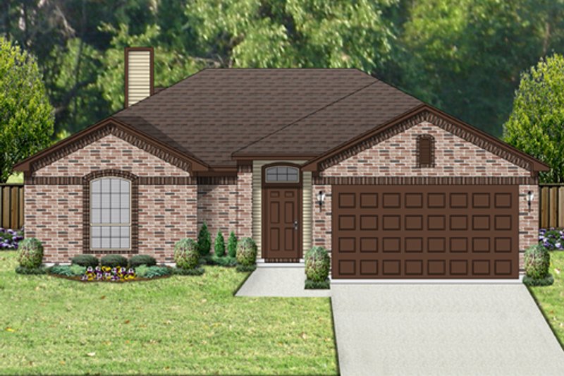 House Design - Traditional Exterior - Front Elevation Plan #84-542