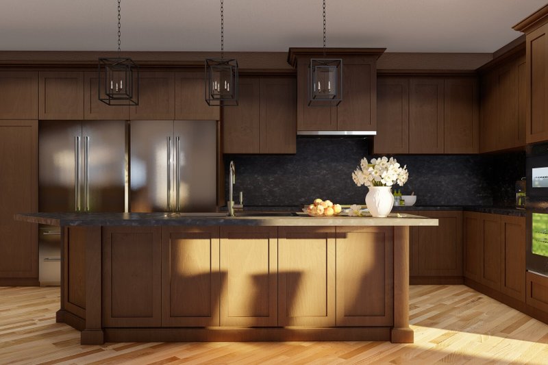 Dream House Plan - Interior - Kitchen for Mediterranean House Plan #923-337 - 3 bed, 2.5 bath