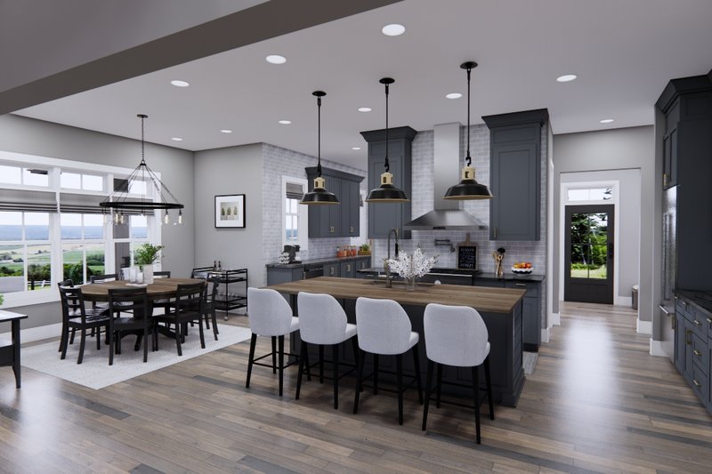 Dream House Plan - Interior - Kitchen 1 for Farmhouse House Plan #51-1242 - 5 bed, 4.5 bath