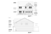 Craftsman Style House Plan - 5 Beds 2.5 Baths 2386 Sq/Ft Plan #53-709 Exterior 