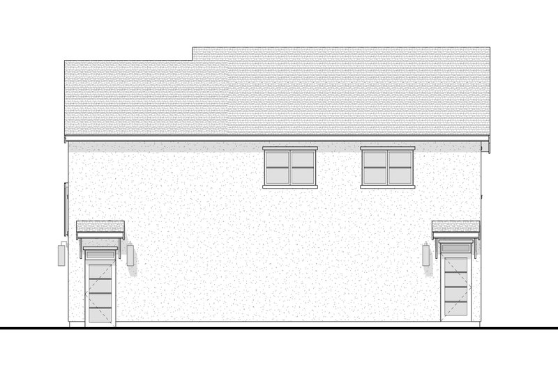 Home Plan - Exterior - Other Elevation 2 for Contemporary House Plan #1114-47 - 1 bed, 1 bath